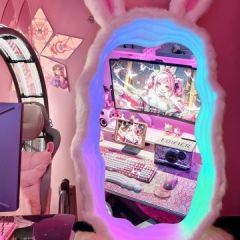 Bunny - Eared LED Mirrors