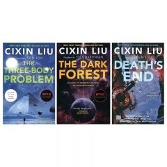 Spot English original Three Body Problem trilogy set version Three Body 2 Dark Forest Three Body 3 Death God Eternal Life Liu Cixin science fiction classic 3 volumes Hugo Award win