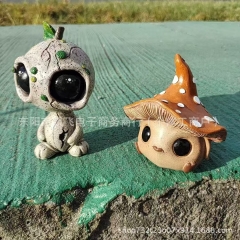 Creative cartoon alien elf ornament mushroom ornament
