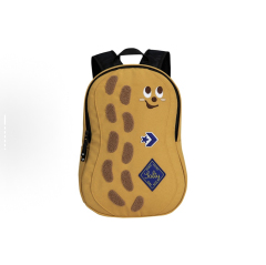 Converse x GLADEE Collaboration. With embroidered logo and fun cartoon design. Inner compartments. Made of polyester. Peanut-shaped bag. Schoolbag, a type of double-shoulder bag.