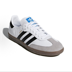 Adidas Originals SAMBA OG: It features a soft upper, providing a comfortable feeling. It's a low - top skate shoe that comes in black, white, and gray, suitable for both men and wo