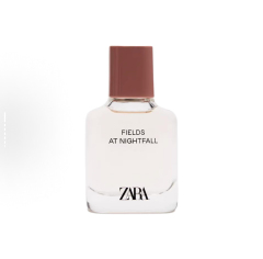 ZARA Twilight Field Perfume, in the Amber fragrance family, Eau de Parfum (EDP). It features notes of praline and jasmine.
