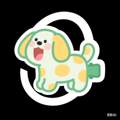 Dog Shaped Hair Clip