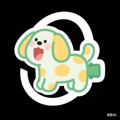 Dog Shaped Hair Clip