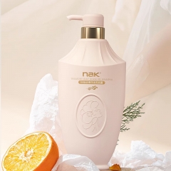 NAK Horse Oil Shampo-Repair&Hydrate with Hydrolyzed Collagen&Plant Extracts-For Dry, Frizzy, Damaged Hair (Dyeing/Perming) - German Fragrance, Gentle&pH-Balanced