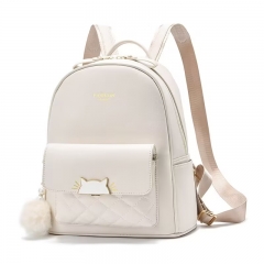 Large-capacity mother shoulder bag female new middle-aged lady soft leather travel size backpack factory