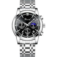 High-end quartz stainless steel and leather chronograph watches, the standard equipment for successful men, crafted by outstanding artisans