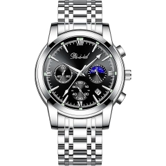 High-end quartz stainless steel and leather chronograph watches, the standard equipment for successful men, crafted by outstanding artisans