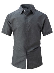 Mens short-sleeved shirts