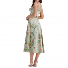 Lcm Woman Dresses Casual Black Blue Floral Boho Beach Button Modest Pink Mini Summerelegant Classy With Sleeves Pockets Floral Floral