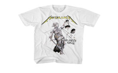 Celebrate Metallica's legendary album “...And Justice for All” with this iconic T - shirt. The graphic,