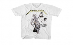 Celebrate Metallica's legendary album “...And Justice for All” with this iconic T - shirt. The graphic,