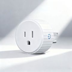Energy-Saving Certified Smart Socket - Integrate into Smart for Home / Travel, Support APP/Voice Dual Control, Timing & Power-Saving, Carbon Footprint Tracking, Compliant Certifica