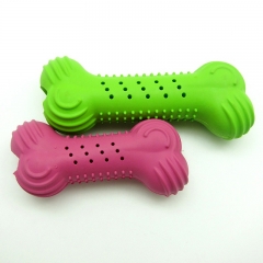 Durable Dog Chew Toy for Aggressive Chewers, Rubber Squeaky Toy for Medium Large Dogs