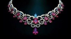 Flawless Diamond Chain   Color Gemstone Set