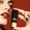 YSL Saint Laurent Small Black Strip Thin Tube Lipstick, Matte Finish, Long-Lasting Color, 2g, Limited Edition