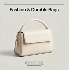 NovaStyle Women Beige Top Handle Handbag PU Leather Crossbody Bag