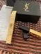 YSL Saint Laurent small black stripe thin tube lipstick matte matte matte surface easy to color lasting color 2g