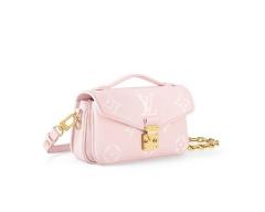 Mini Monogram Tote Bag, 20cm Luxury-Inspired Top Handle Crossbody Purse in Grey Beige with Detachable Strap