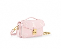 Mini Monogram Tote Bag, 20cm Luxury-Inspired Top Handle Crossbody Purse in Grey Beige with Detachable Strap