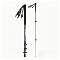 Toread Kana Trekking Pole, Carbon Fiber Telescopic Ultra-light Outdoor Hiking Portable Climbing Stick, Deep Charcoal Grey