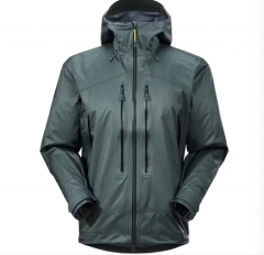 KAILAS Zamorong Outdoor FILTERTEC3L Wear-resistant, Windproof, Waterproof Mountaineering Trekking Jacket - Stone Lily Grey, 2XL