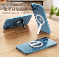 Magnetic Phone Ring Holder, Portable Foldable Cell Phone Stand, Universal Finger Grip Holder for Smartphone Tablet