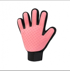 Pet Grooming Glove, Gentle Deshedding Brush Glove, Efficient Hair Remover Mitt for Cat Dog Pet Massage