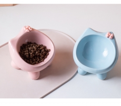 Elevated Cat Bowl Anti-Slip Stainless Steel Pet Food Bowl